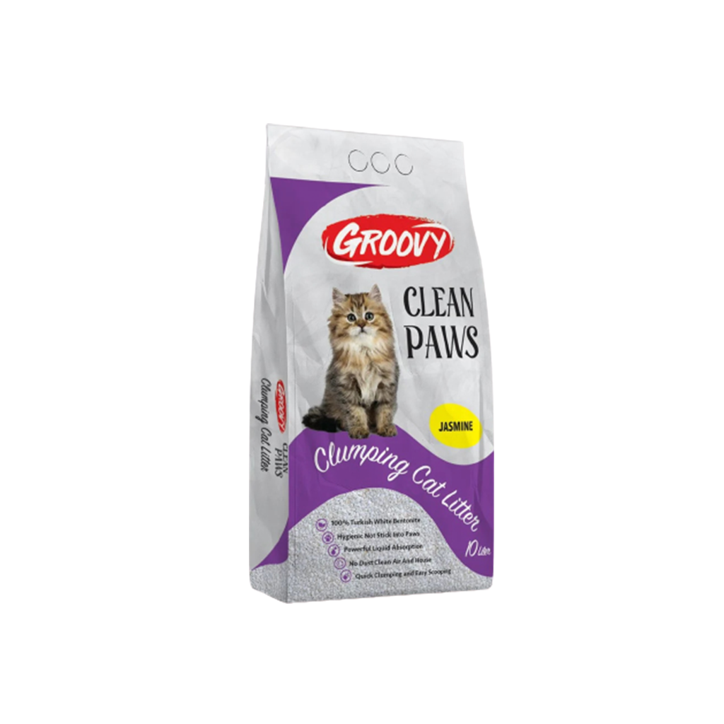 Groovy Clumping Jasmine Cat Litter 10L