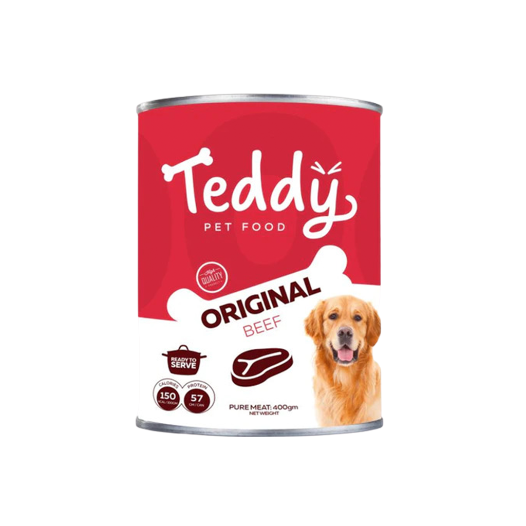 Teddy Original Beef Dog Wet Food 400g