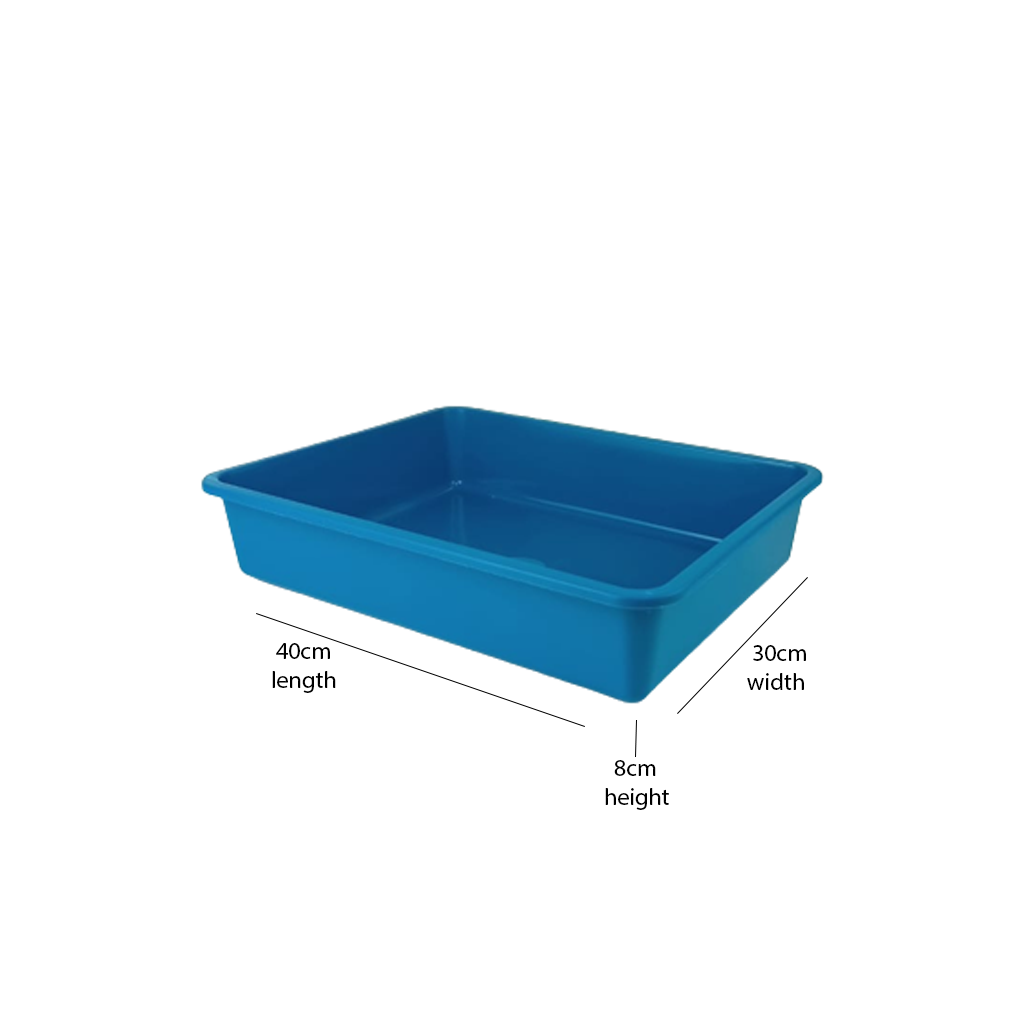 Rectangular Cat Litterbox without frame 40X30 cm