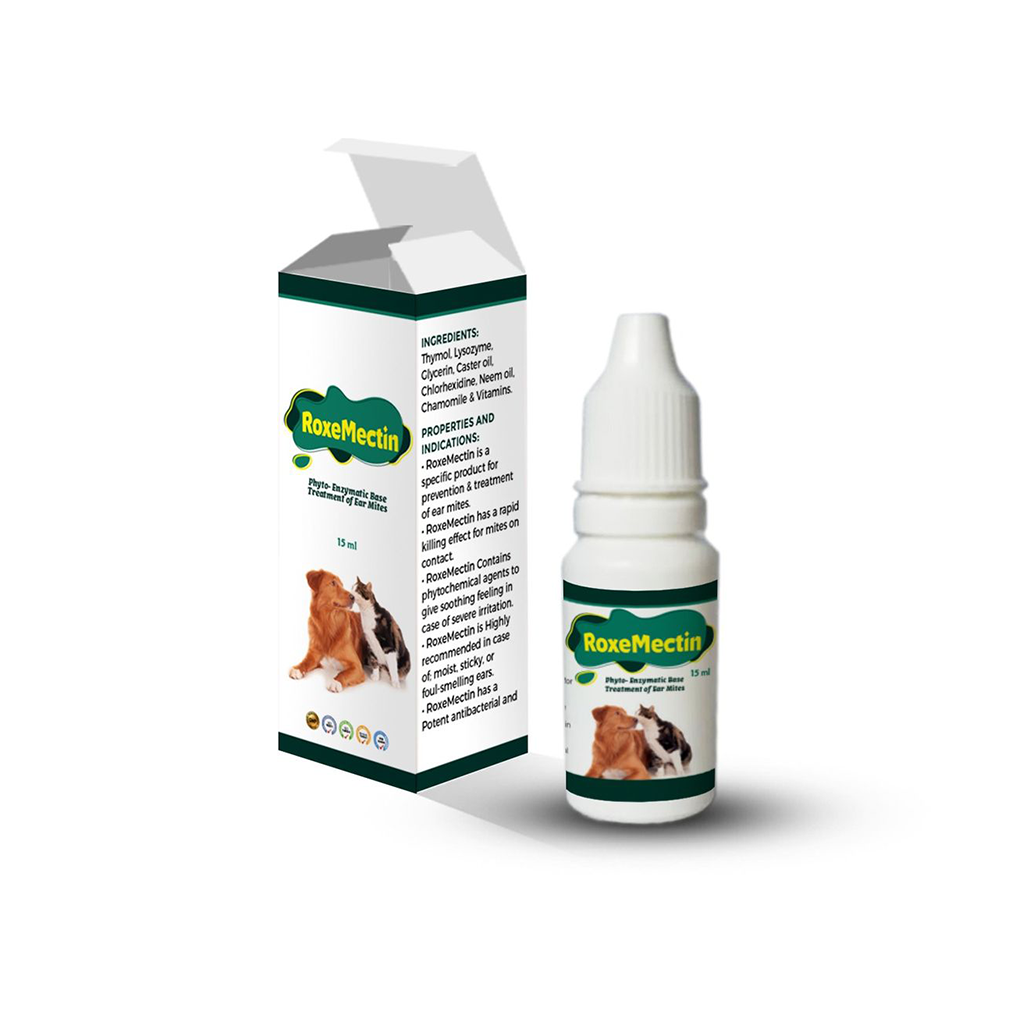 RoxeMectin For Ear Mites 15 ml