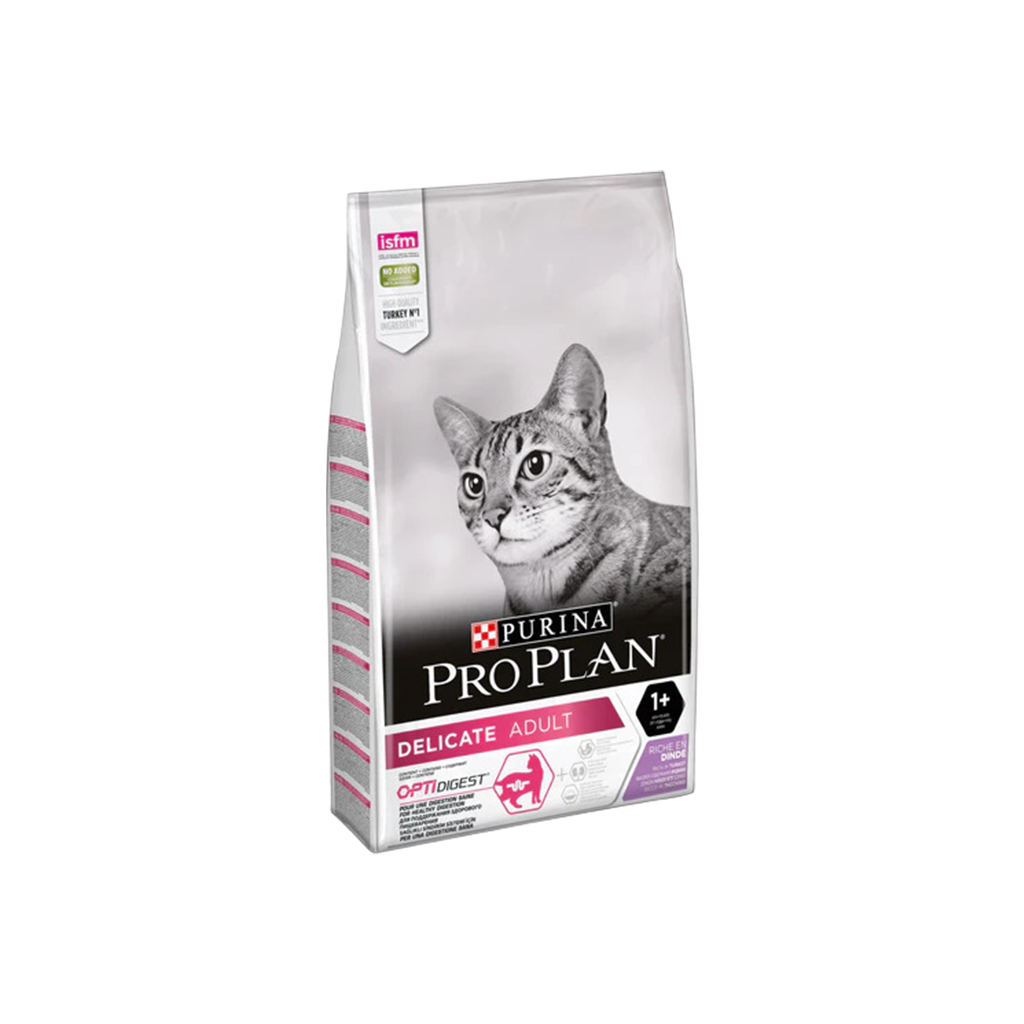 PURINA Pro Plan Delicate Adult Cat Optidigest With Turkey 10 kg