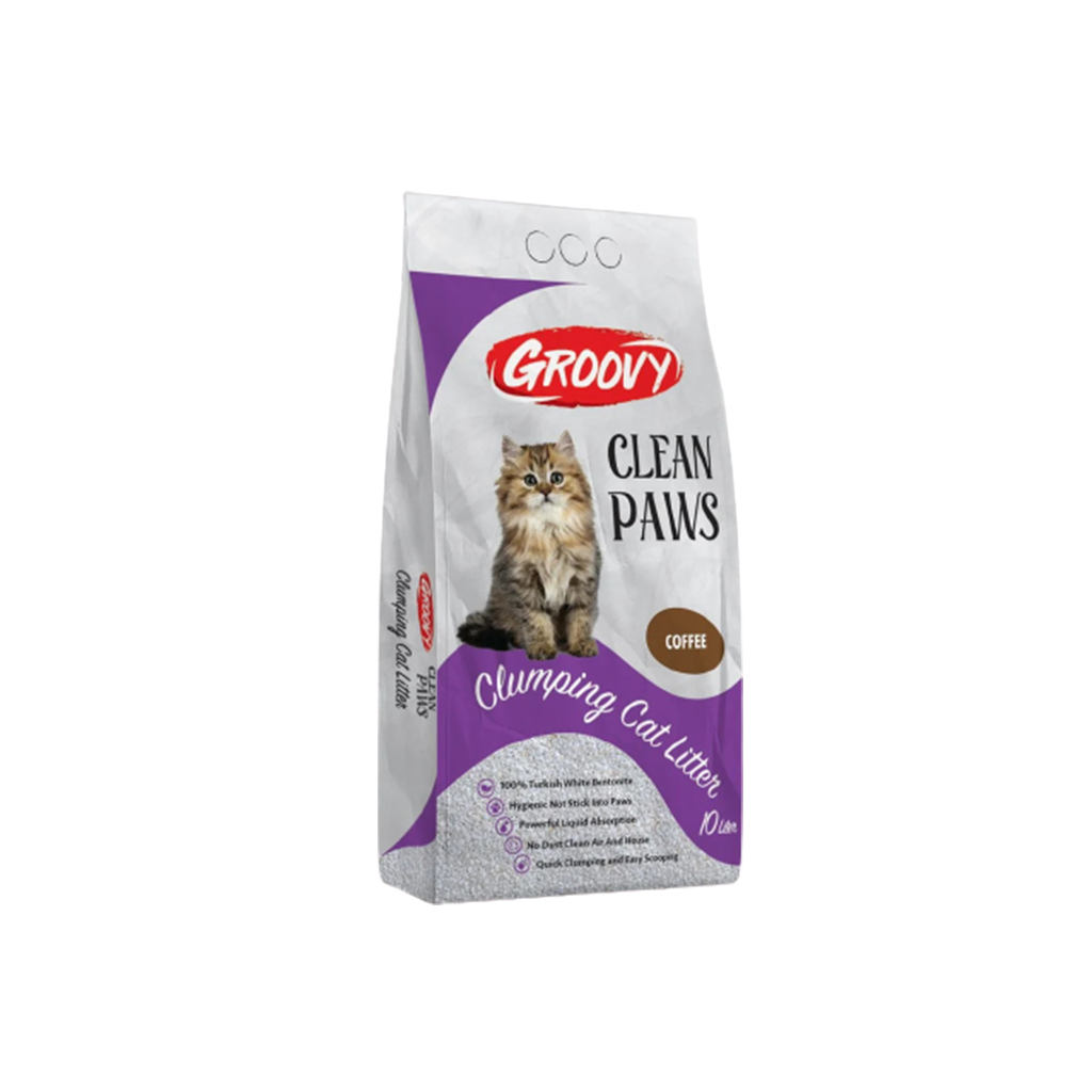 Groovy Clumping Coffee Cat Litter 10L