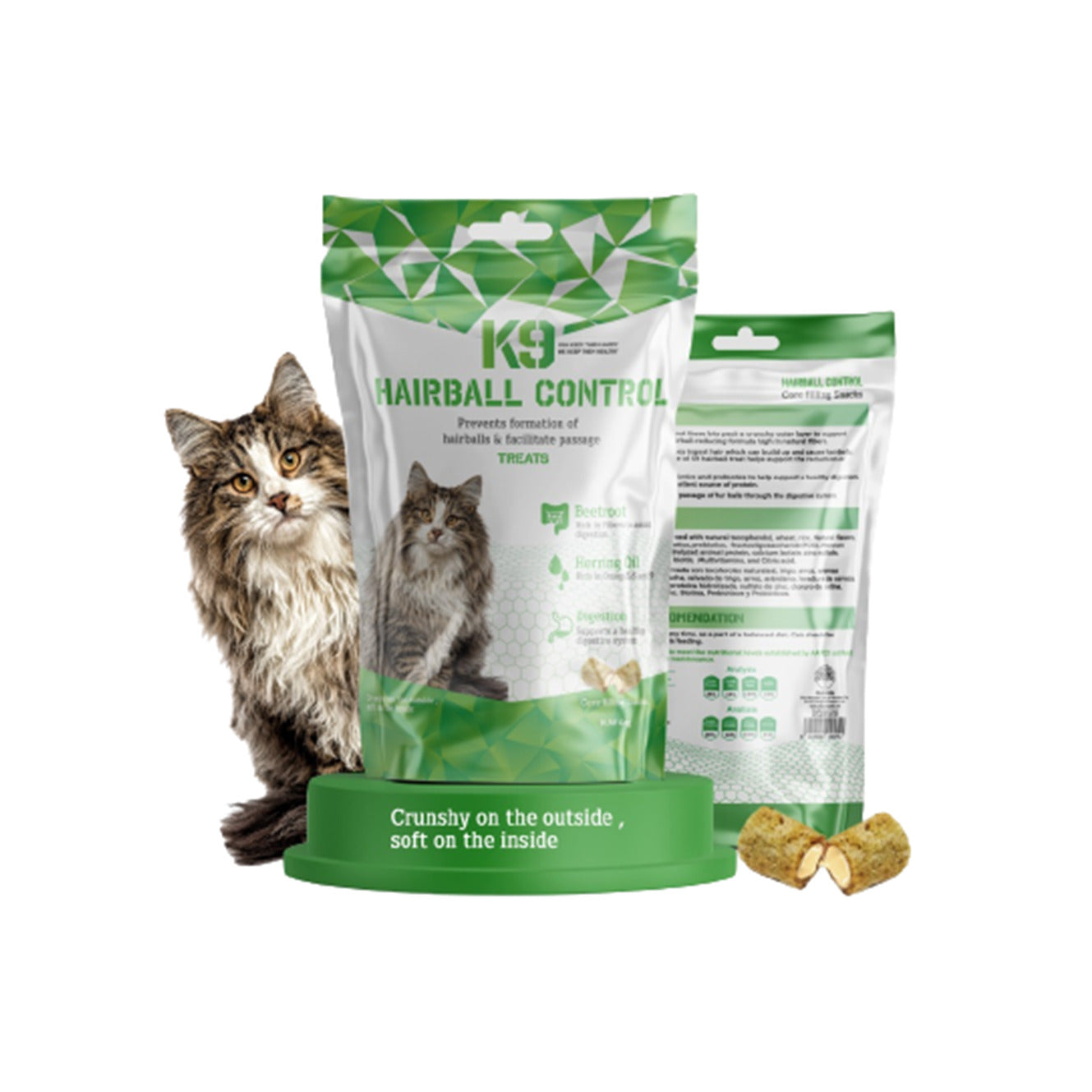 K9 HAIRBALL CONTROL Cat Treats 60gm