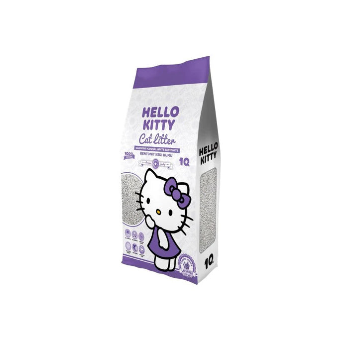 Hello Kitty Clumping Cat Litter Lavender 10L