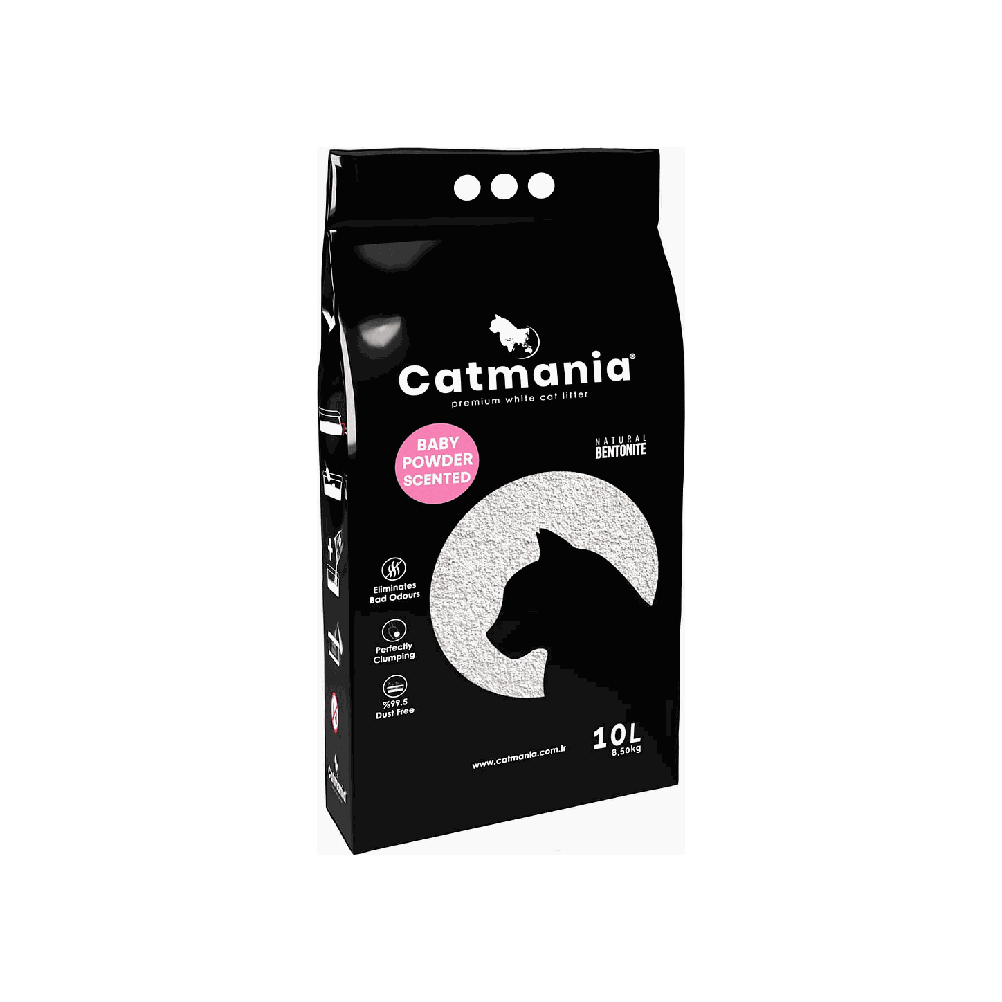 Catmania Cat Litter Clumping - Scented 10 L Baby powder