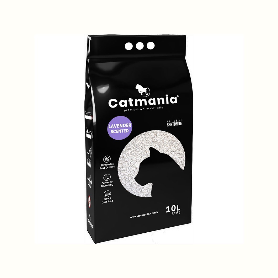 Catmania Cat Litter Clumping - Scented 10 L lavander