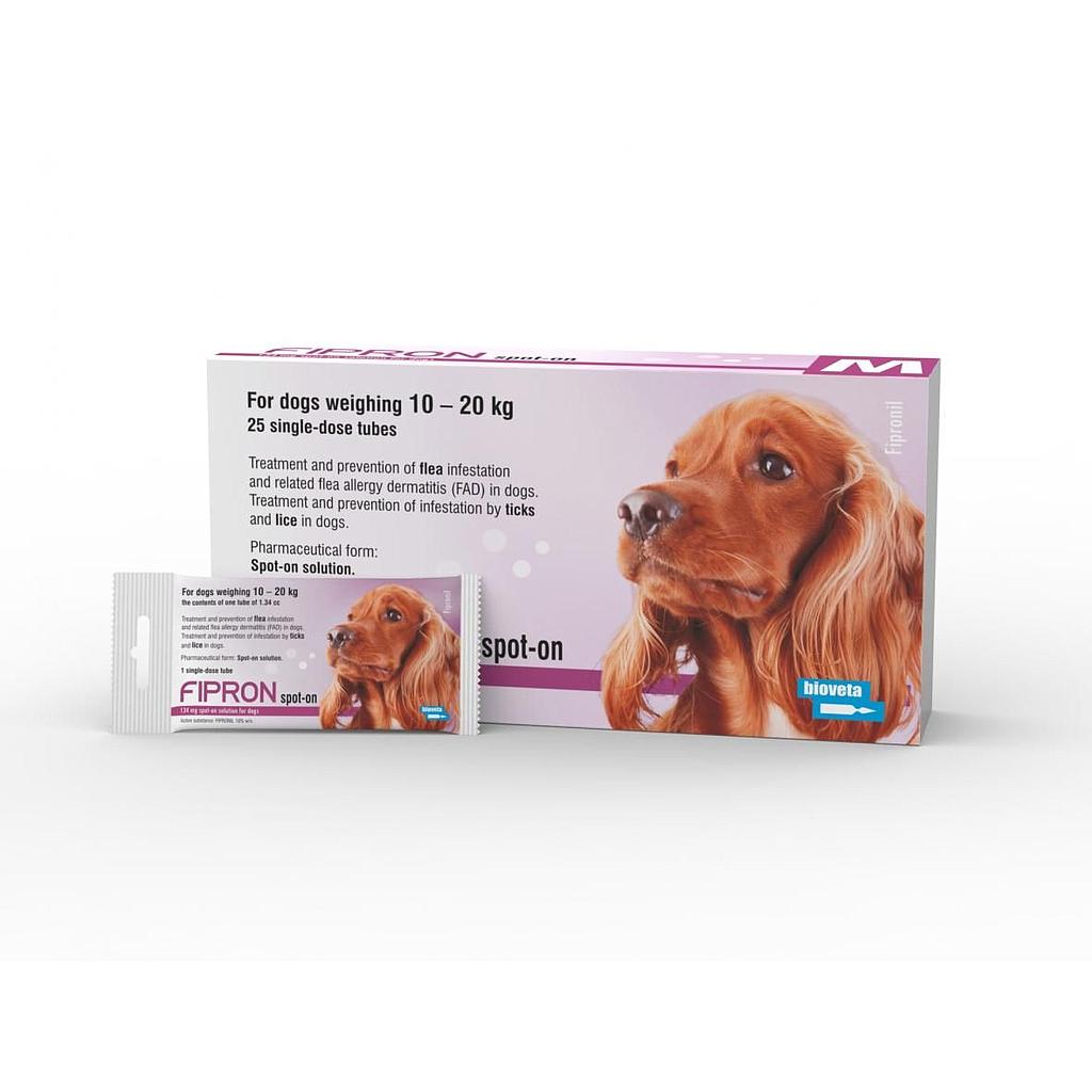 Fipron Spot-On Dog Medium 10-20Kg x 1 Dose