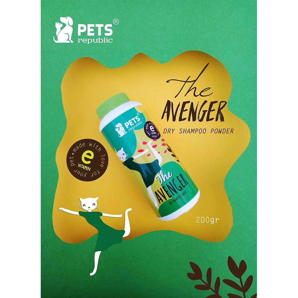 Pets Republic Dry Shampoo Powder 200 g  The Avenger