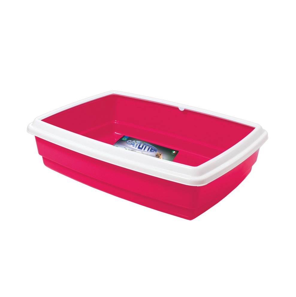 vaschetta jumbo cat litter with cover borders