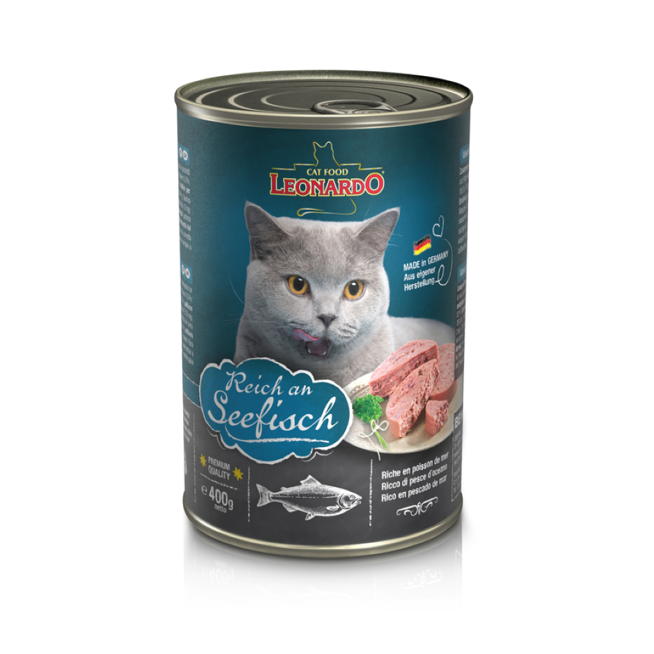 Leonardo Cat Cans fish 400g