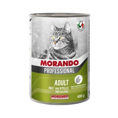 Morando cat pate Veal wet 400g