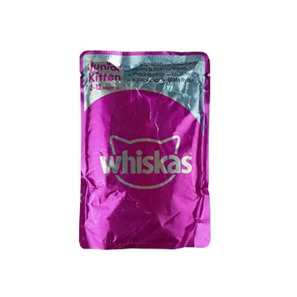 Whiskas Wet cat food for Junior with White Fish 100 g