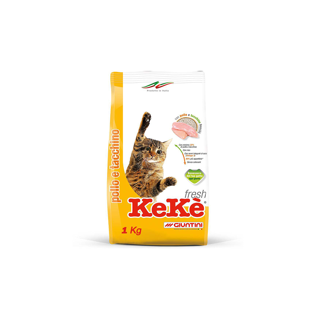 Keke Fresh for Cats With Chicken and Turkey 1 kg