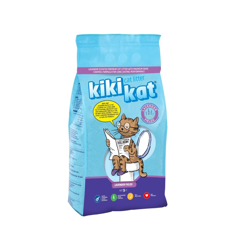 KIKI KAT CAT LITTER 10LT (Lavander)