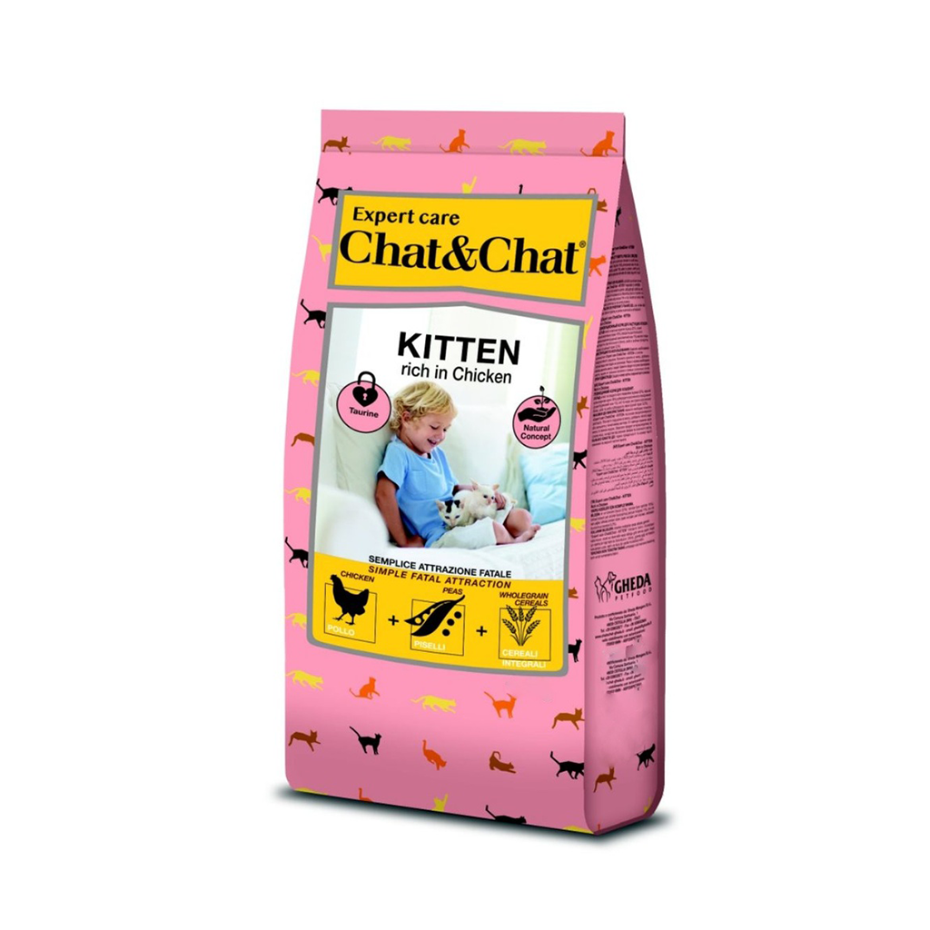 Chat & Chat Expert Kitten Rich In Chicken 15 kg