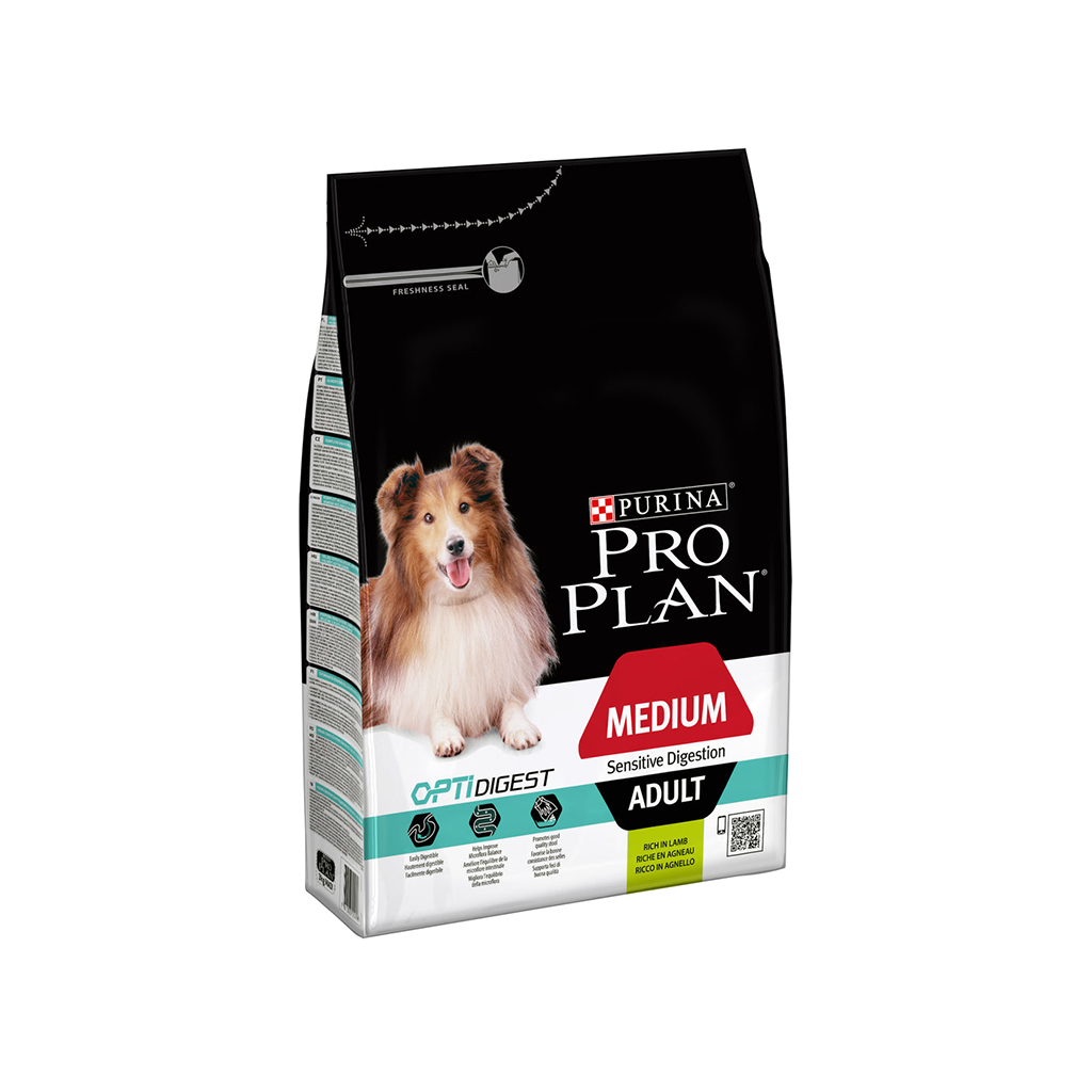 PURINA® PRO PLAN® Medium Adult Dog Sensitive Digestion with Lamb 3 KG