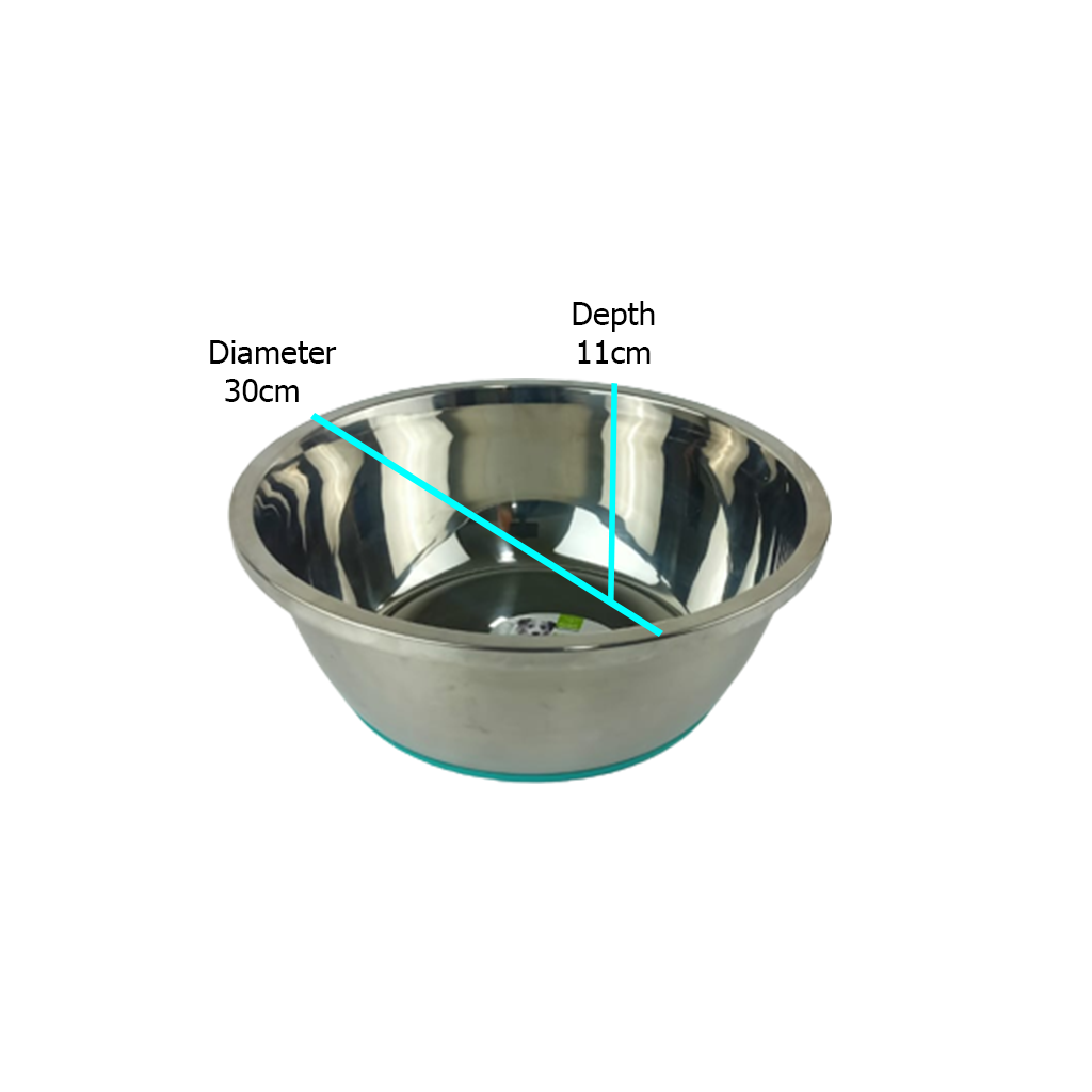 Nunbell Stainless Steel Deep Dog Bowls Water and Food with Rubber End