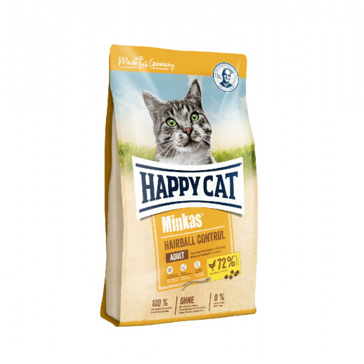 Happy Cat Minkas Hairball Control Poultry 4 Kg