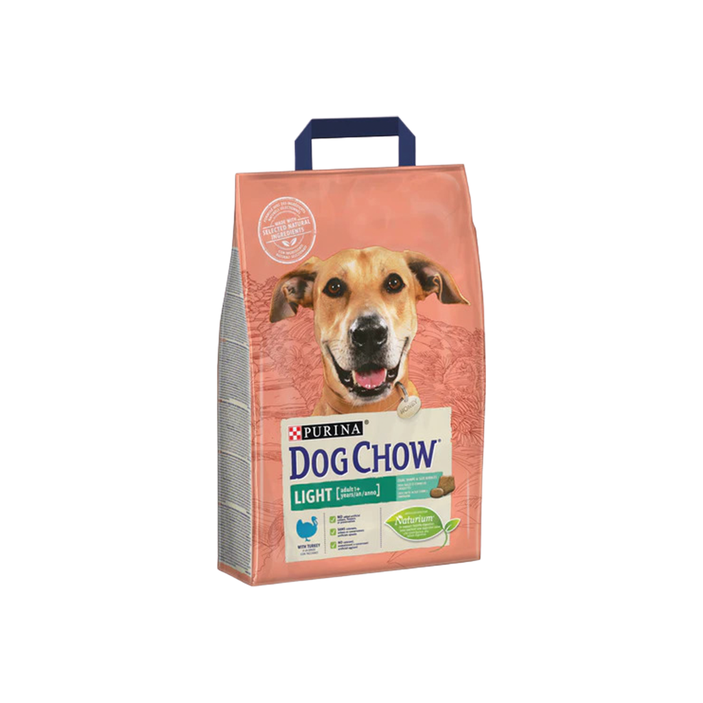 DOG CHOW LIGHT With TURKEY 2.5KG