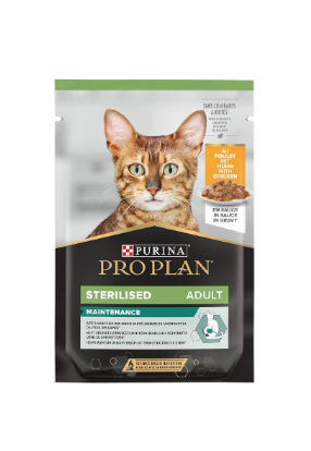 PURINA Pro Plan Sterilised Nutri Savour with Chicken in Gravy 85g