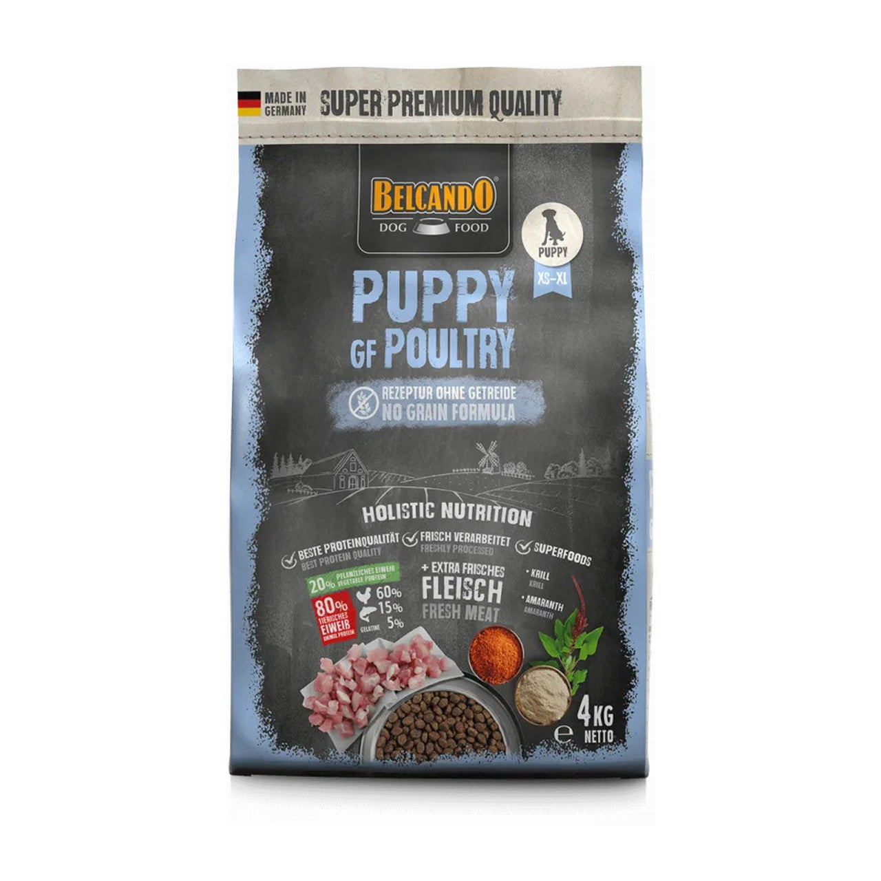 Belcando GF Poultry Puppy 4kg - 12.5kg