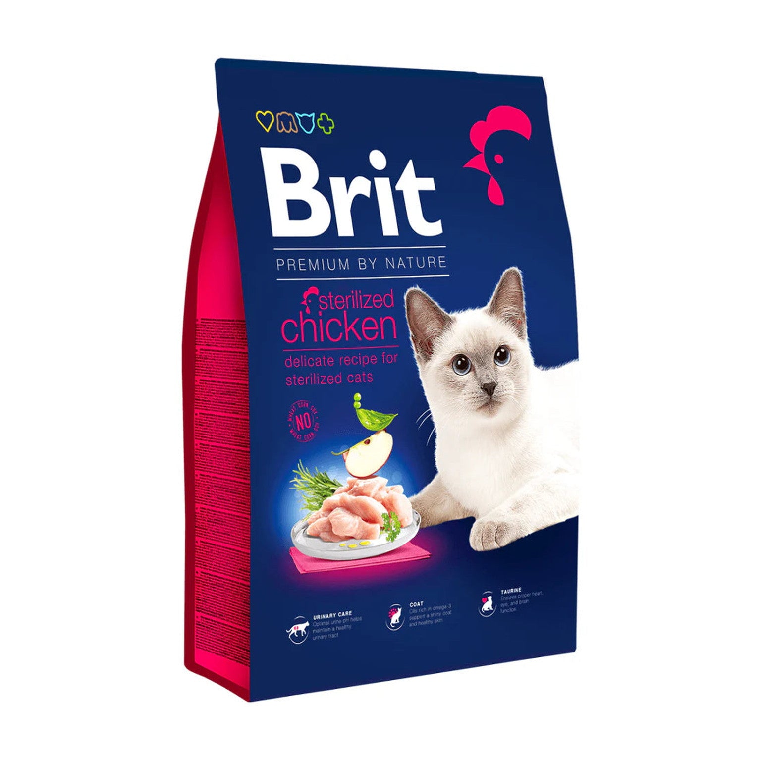 Brit Premium by Nature Cat Sterilised Chicken 300g