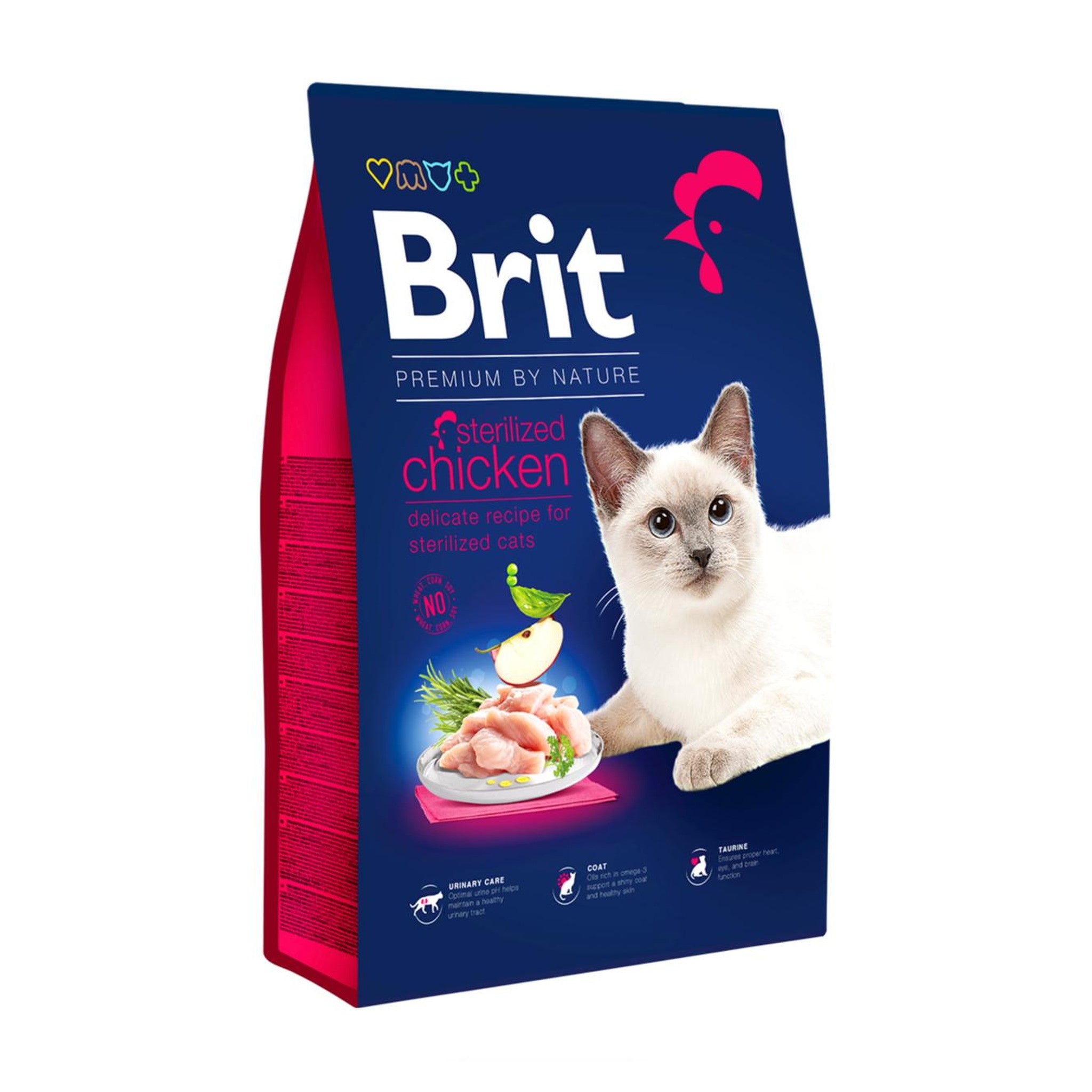 Brit Premium by Nature Cat Sterilized Chicken 1.5 Kg