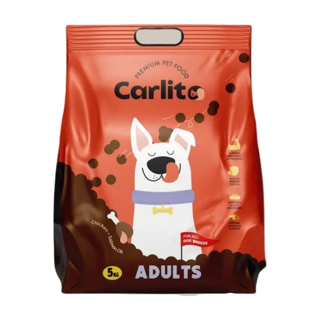 Carlito Adult Dog Dry Food 15 k    صلاحيه 8/2026