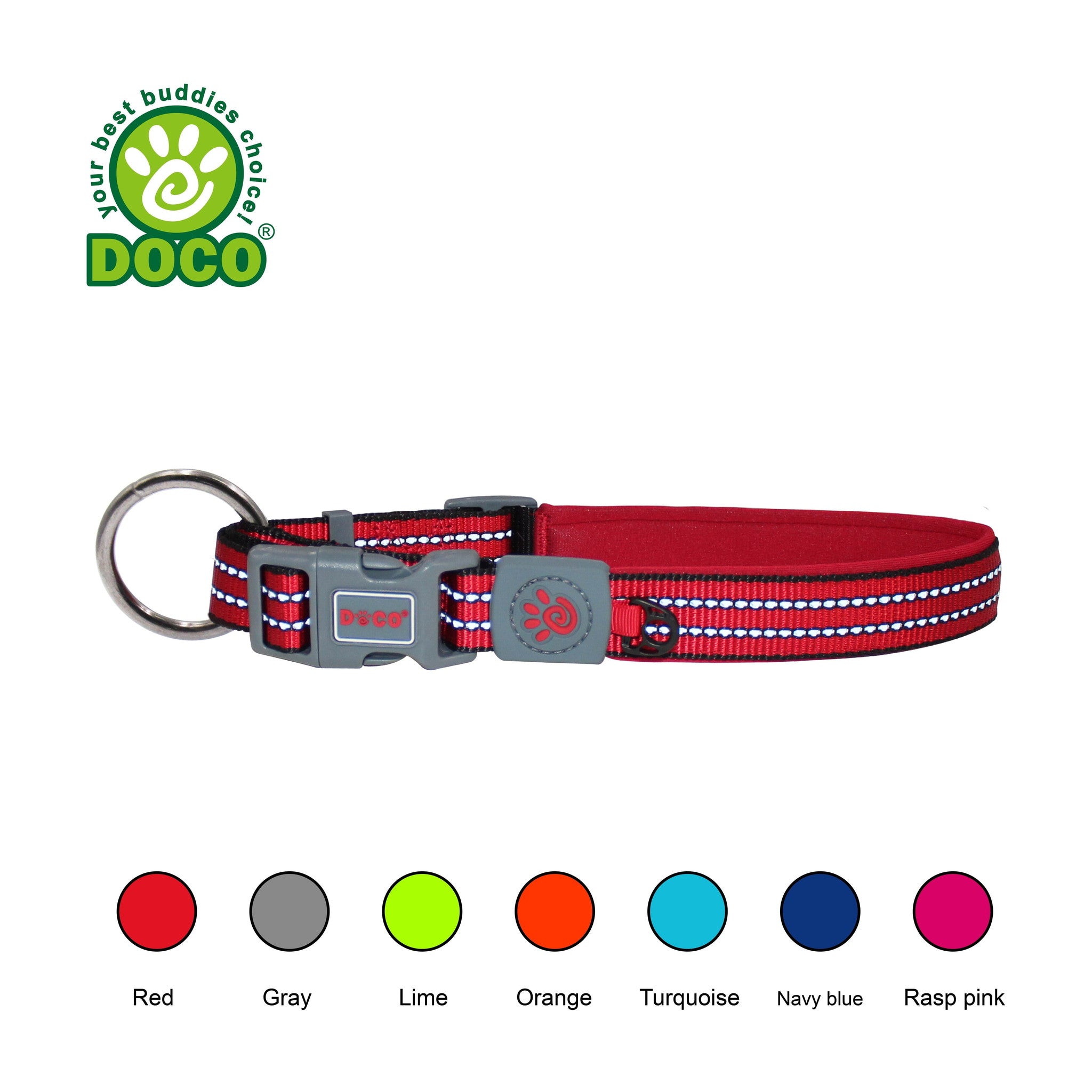 DOCO Vario O-Ring Collar Reflective X-Large