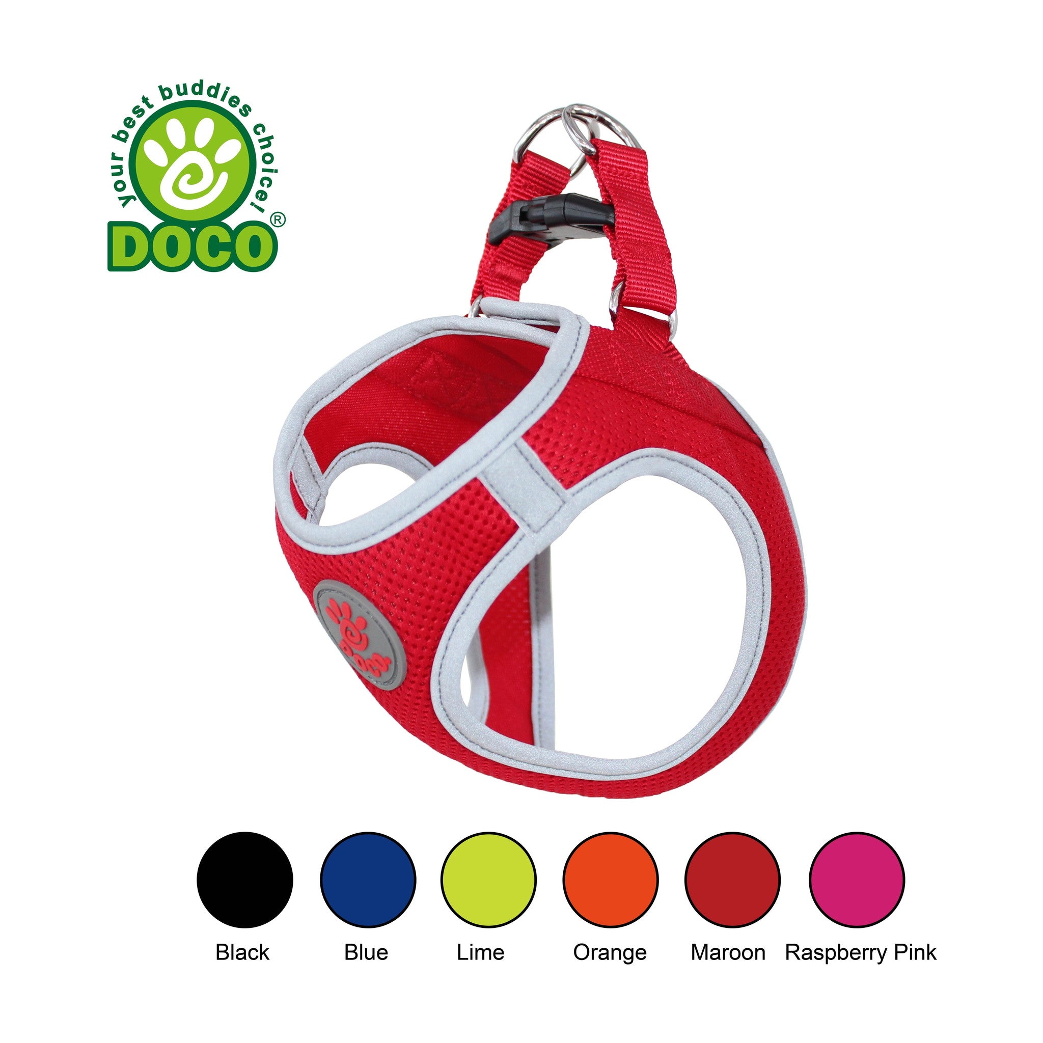 DOCO Athletica Quick Fit Reflective Harness X-Large