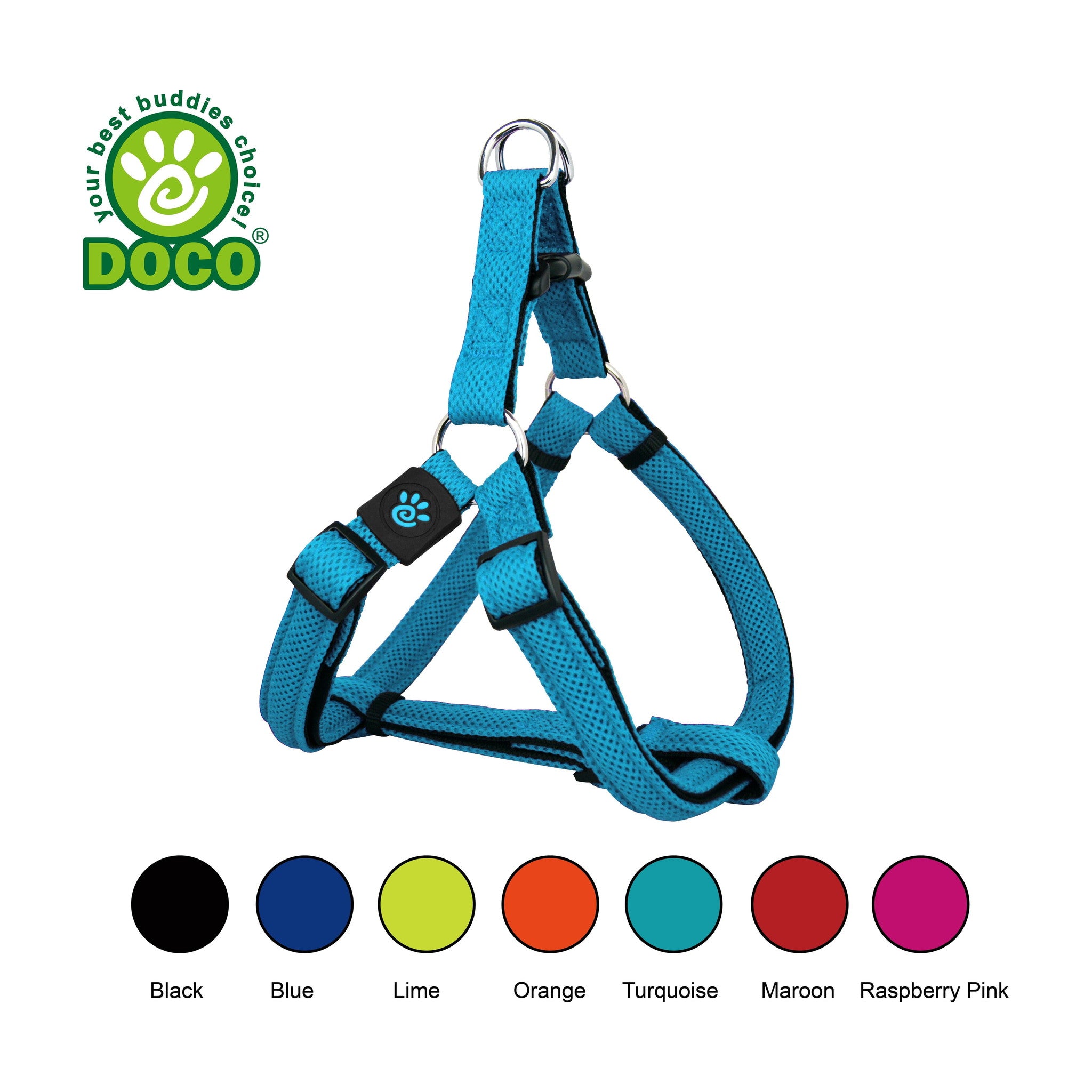 DOCO Puffy Air Step In Harness Medium