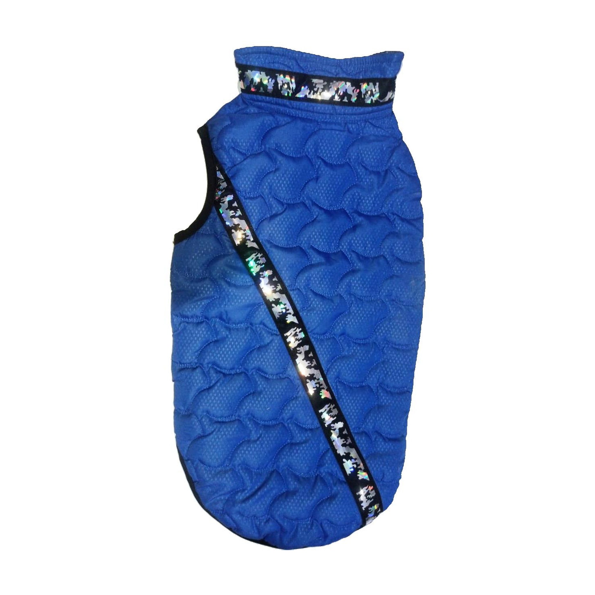 DOGMODA waterproof JACKET WITH MIRROR STRIP -3X-BLUE