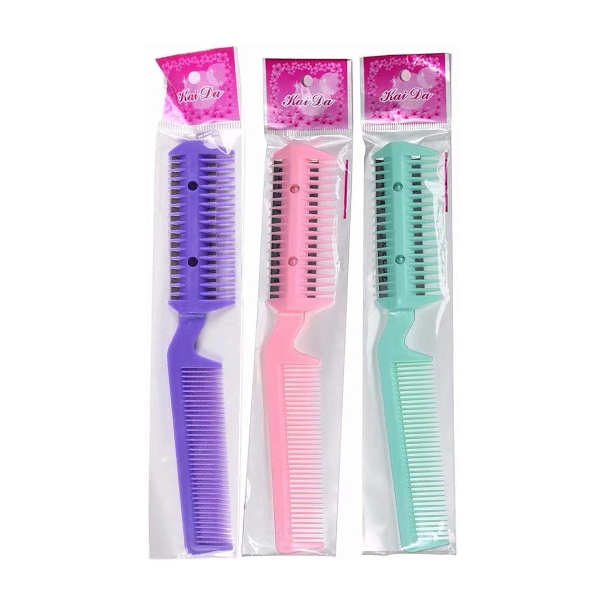 Double-edged shaving comb for fine hair
