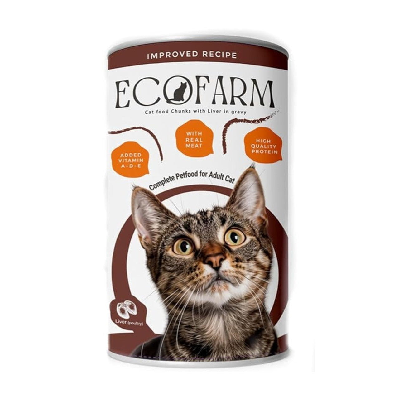 ECOFARM Wet Food with Liver in Gravy 400gm