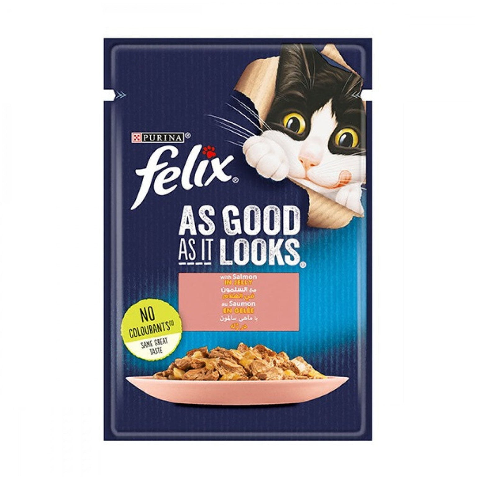 Felix cat with Salmon in jelly 85 g