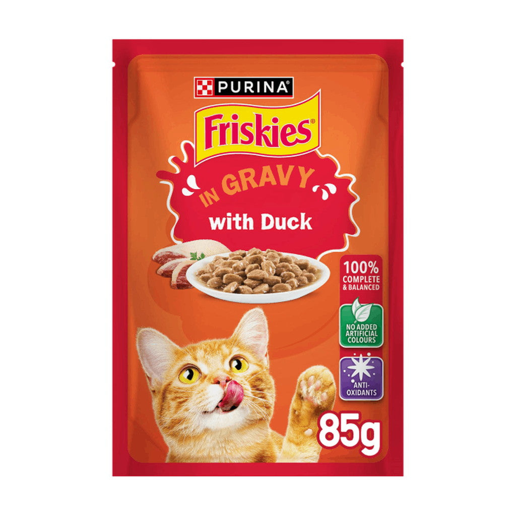 Friskies with Duck in Gravy  85g