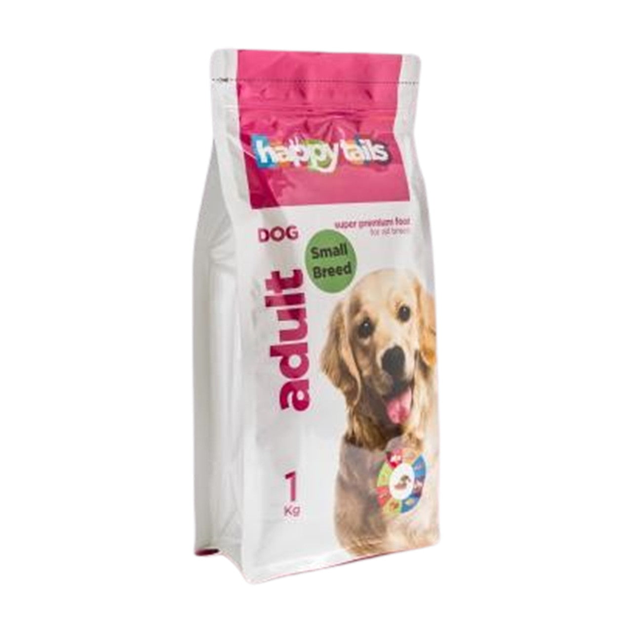 Happy Tails Adult Dog Food Small Breed 1Kg