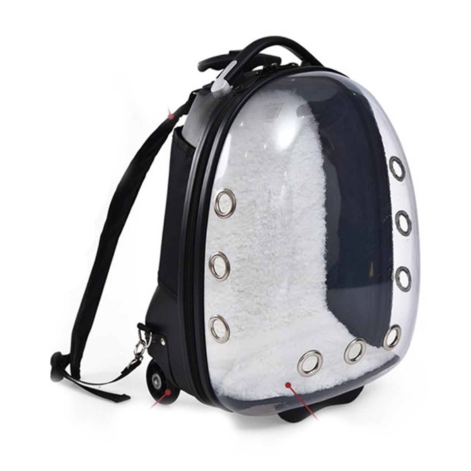 Naomi Pet Suitcase With Long Hand For Small Dog&Cat