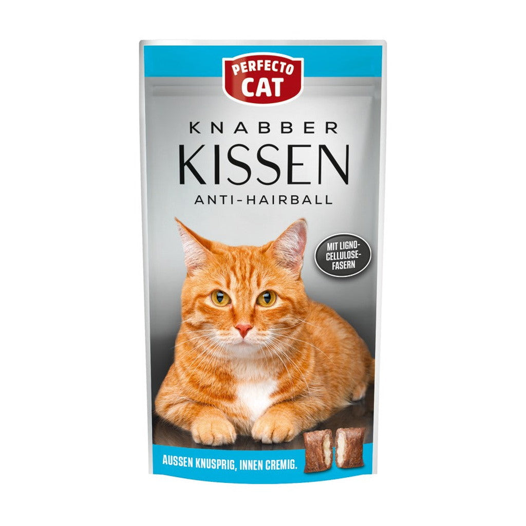 Perfecto Cat Feine Knabber Kissen Anti Hairball 50g