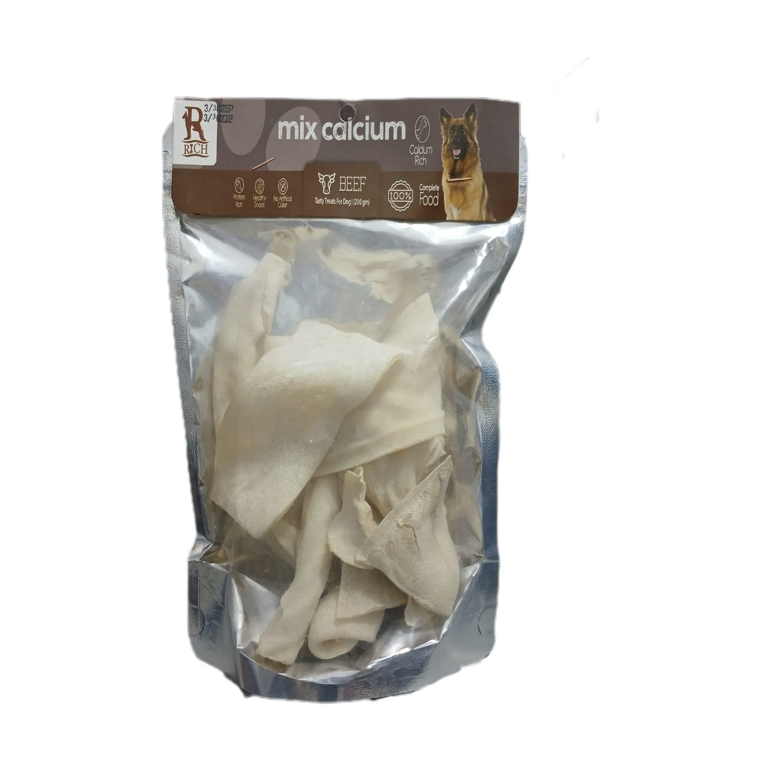 Rich Bone Rawhide mix Calcium Chips