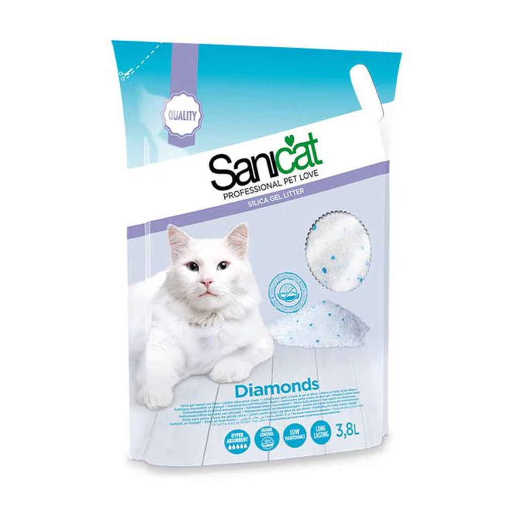 SaniCat Diamonds Silica Gel 3.8L