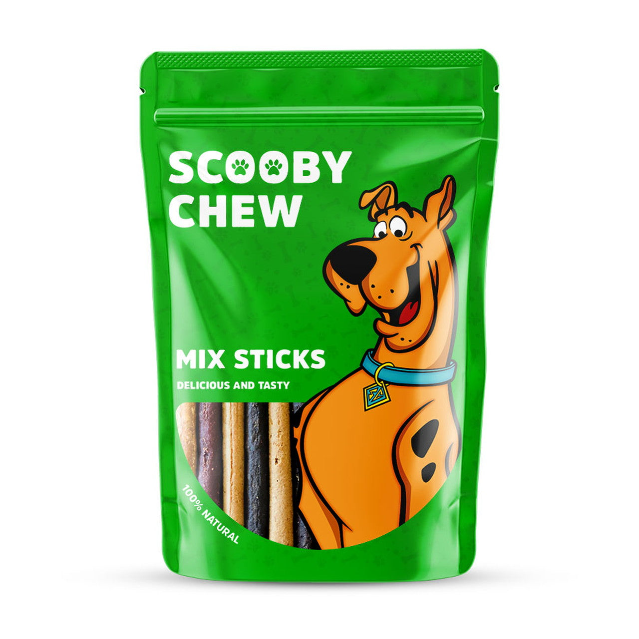 Scooby Chew Mix Sticks 120g + Extra 30g Free