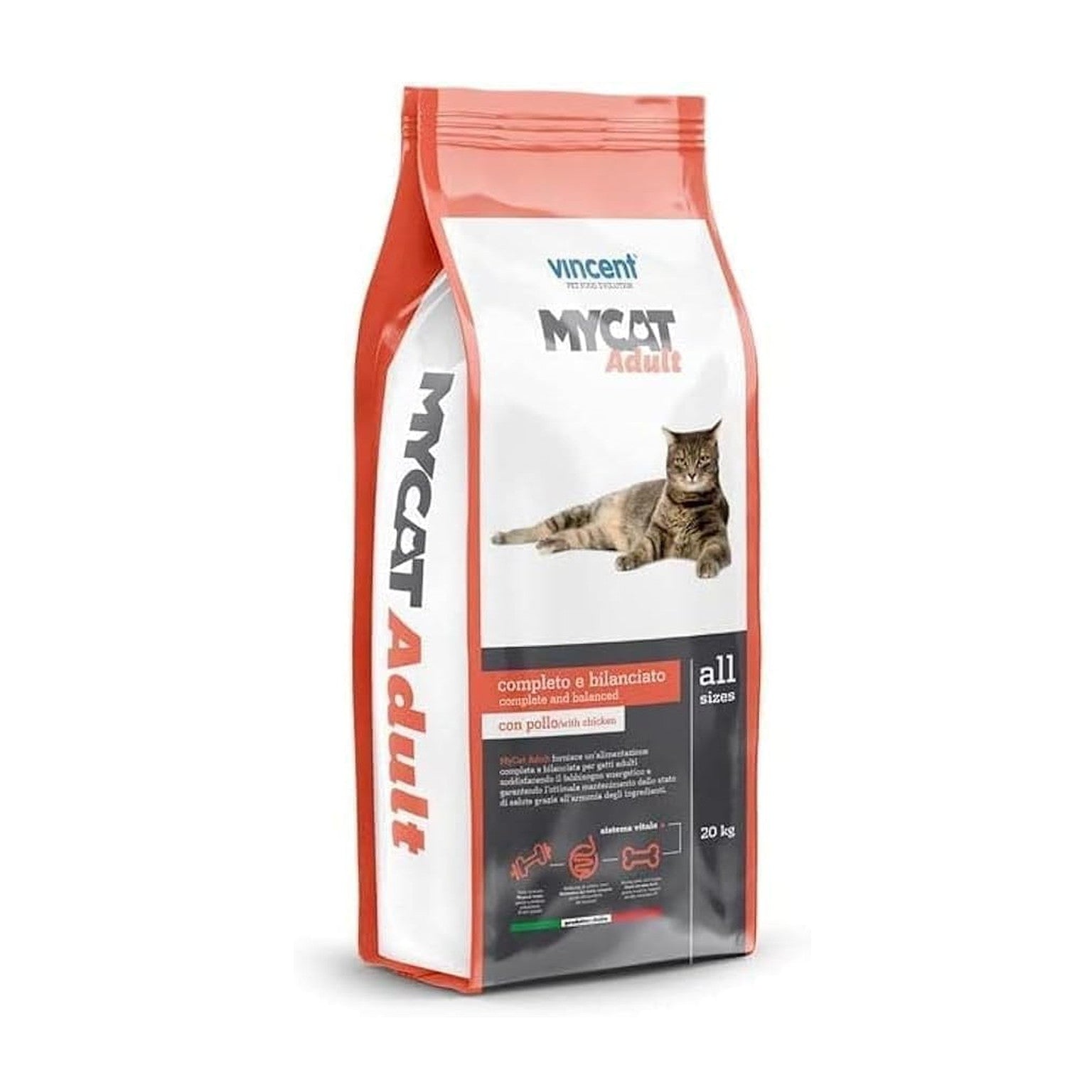 Vincent MY CAT Chicken Dry Food 4 Kg