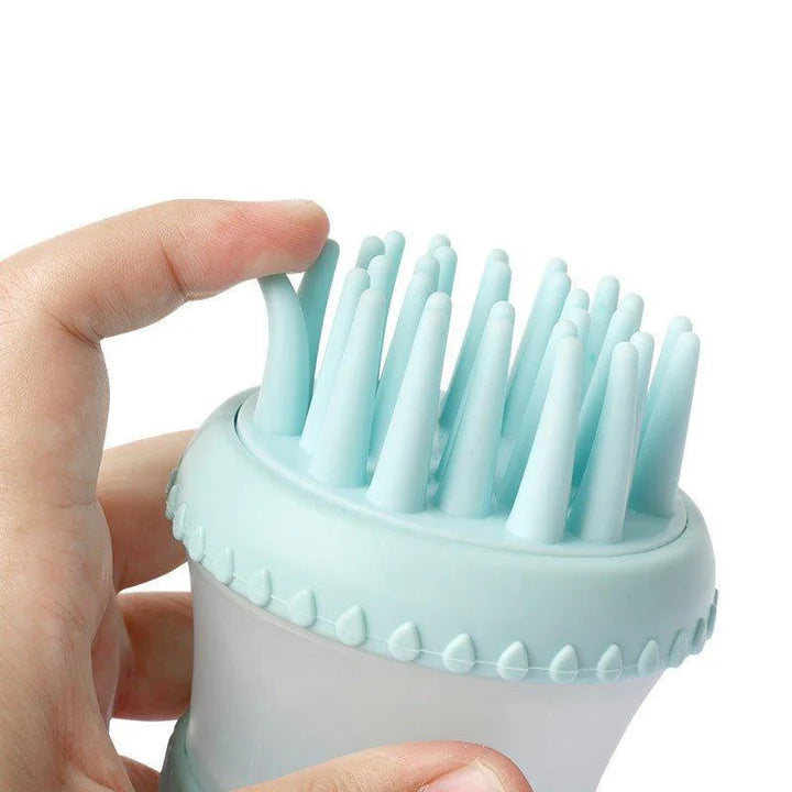 Pet Soft Gentle Silicone Bristle Cleaning Device