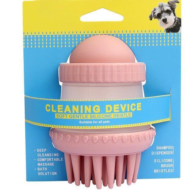 Pet Soft Gentle Silicone Bristle Cleaning Device