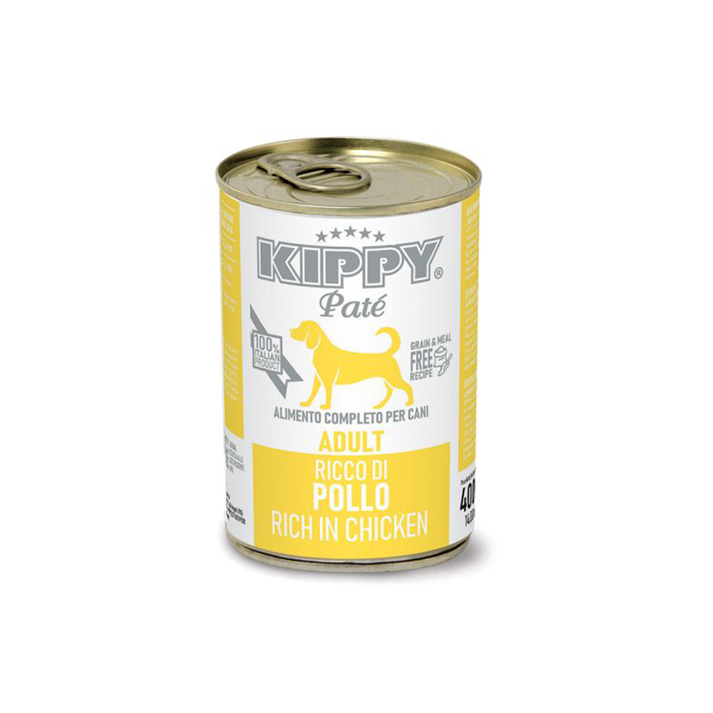 Kippy Pate Adult Dog Wet Food With Chicken 400g