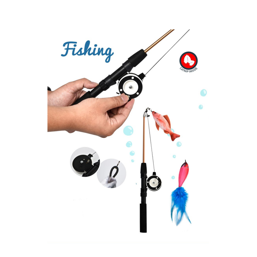 Naomi Fishing Rod Cat Stick