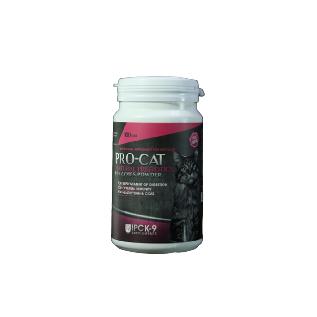 Pro-Cat Natural Prebiotics Enzymes Powder 100 gm