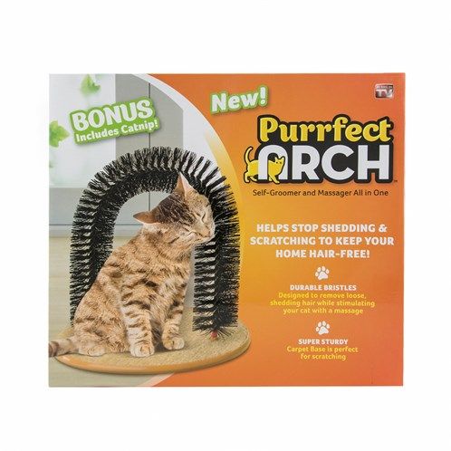 Purrfect arch cat scratcher with catnip 3 in 1