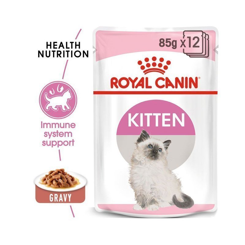 Royal Canin Kitten in Gravy Pouch 85 gm